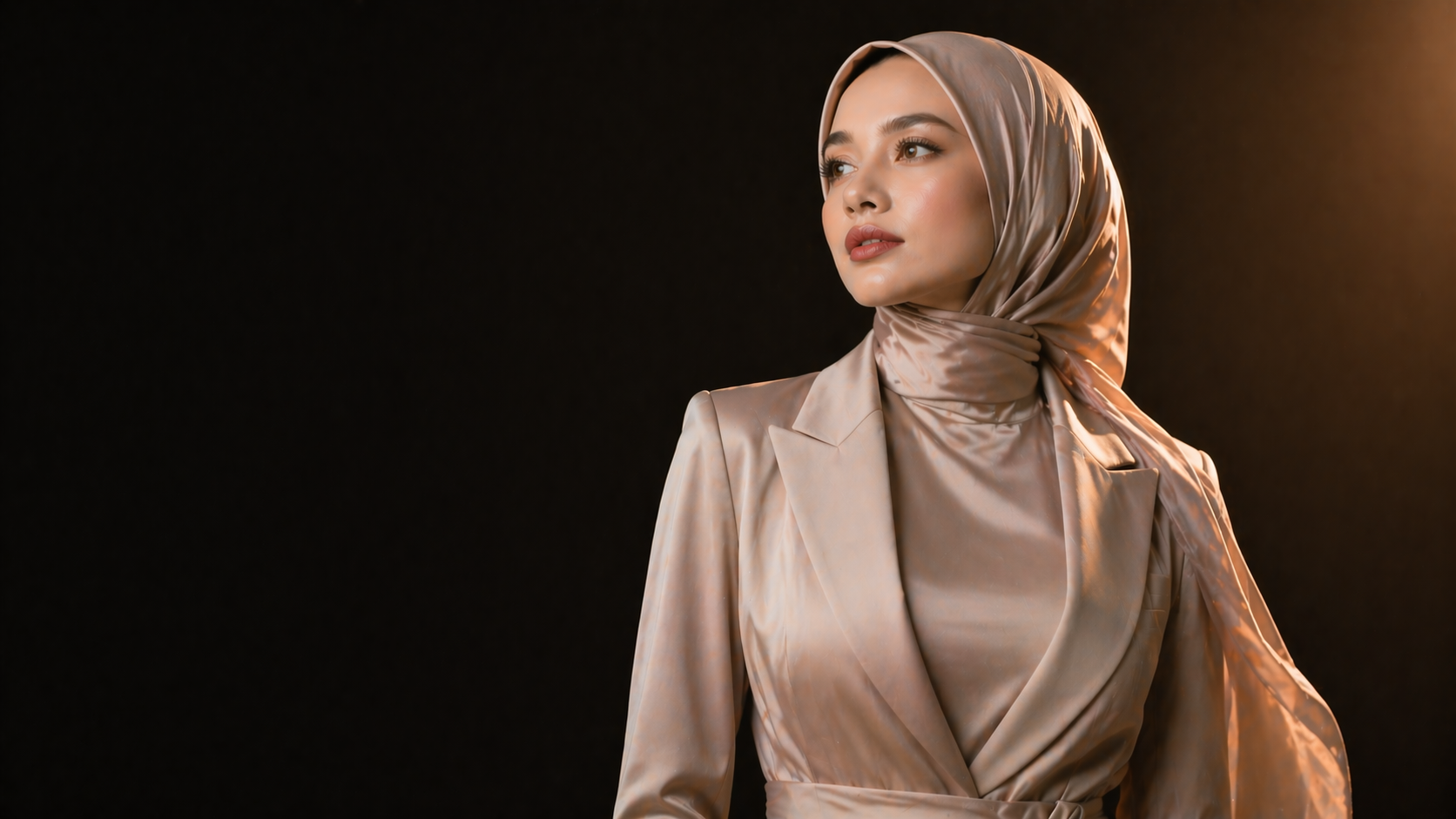 Portrait of LiraQuant as a premium AI character with futuristic styling and a focused expression.